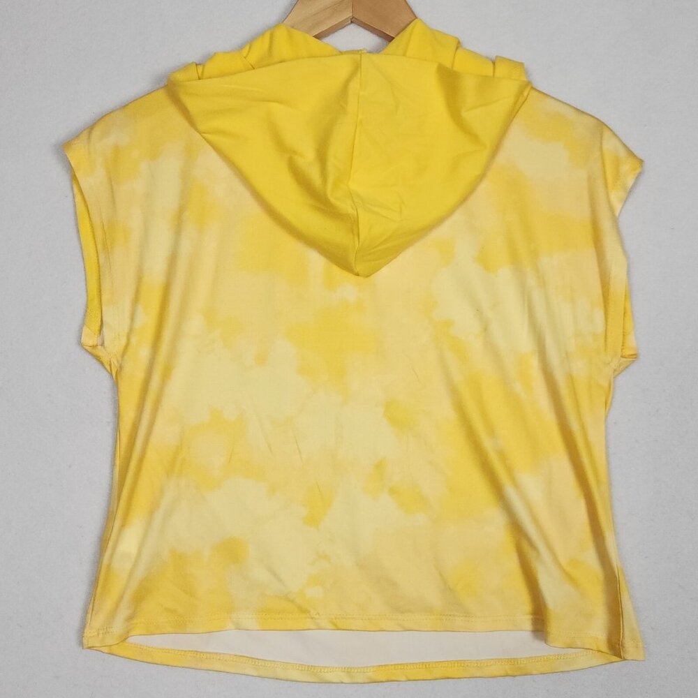 Belle du Jour Lot of 3 Girls Shirts L-XL Love Happy Graphic Blue Yellow Purple - Picture 7 of 16